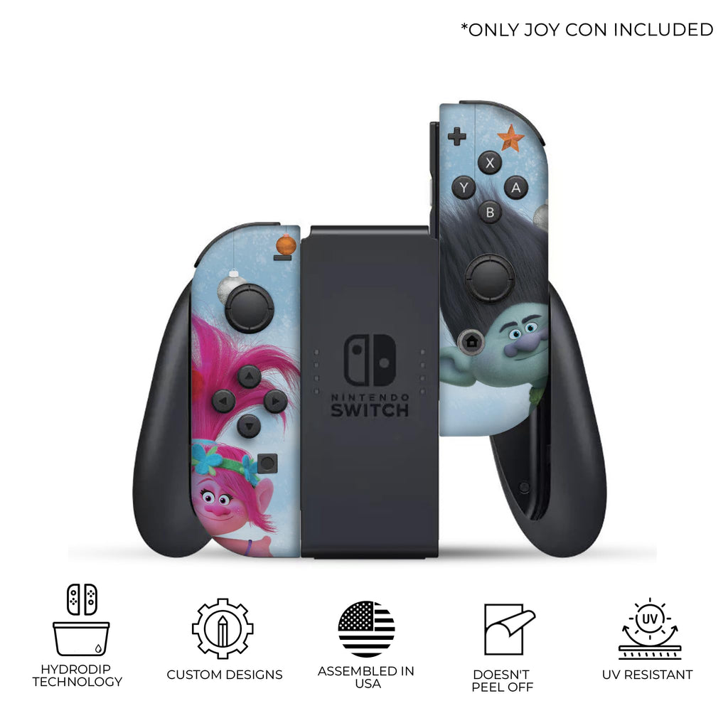 Trolls holiday Switch Joy-Con Left and Right Controllers