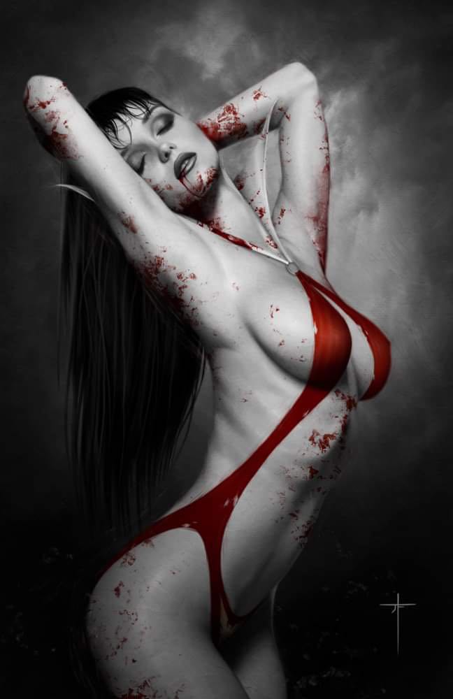VAMPIRELLA #669 (JAY FERGUSON EXCLUSIVE VIRGIN VARIANT A & B SET) ~ Dynamite