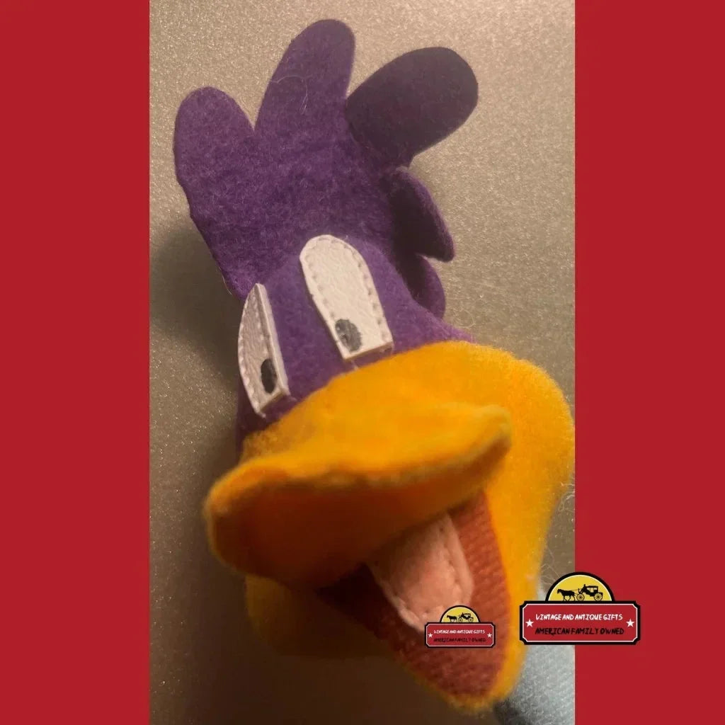 Vintage Road Runner Plush 🏃 Looney Tunes Warner Bros. NOS with Tag