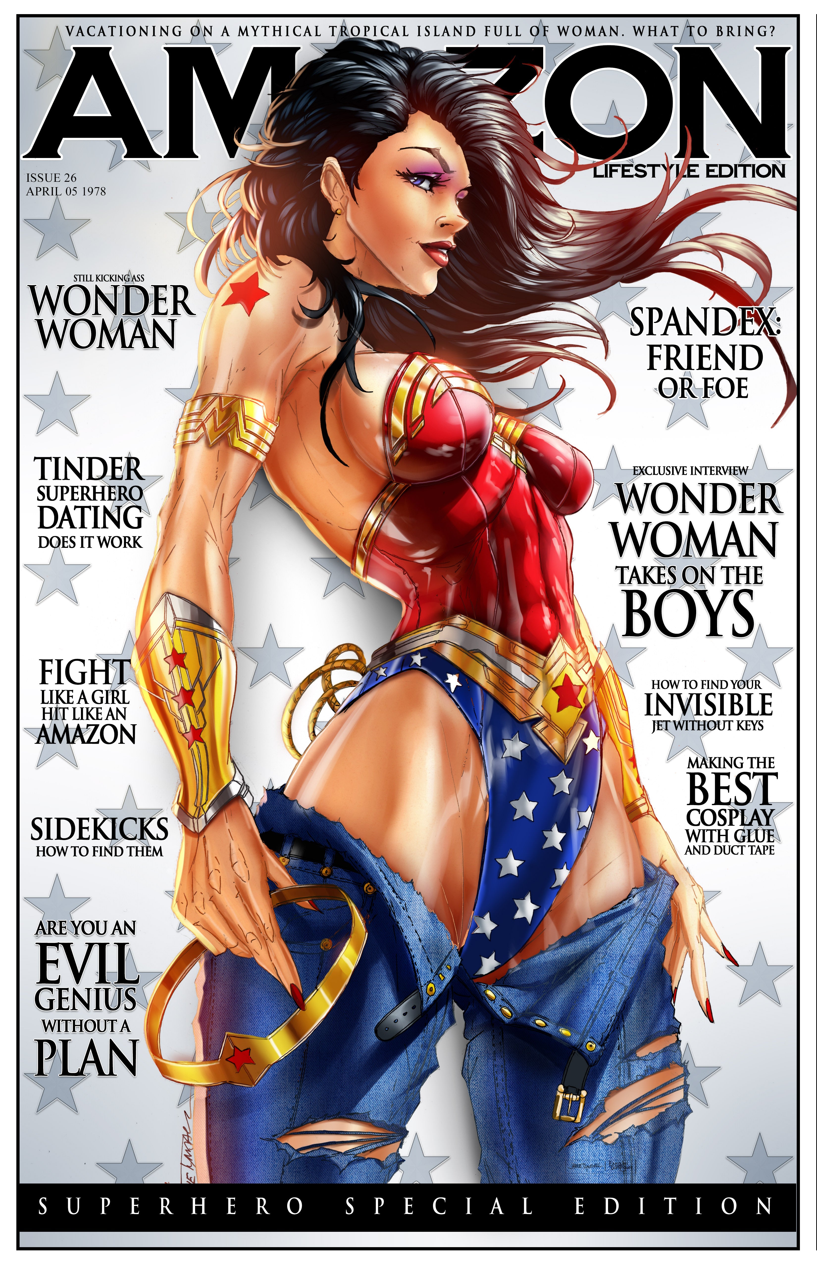 2023 Amazon Princess Magazine Cosplay Variant Comic