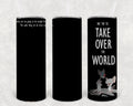 Pinky and the Brain 20 oz Skinny Tumbler