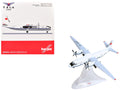 Xian Y-7 Commercial Aircraft "CAAC Airlines" (B-3457) White with Blue Stripes 1/200 Diecast Model by Herpa  free shipping USA