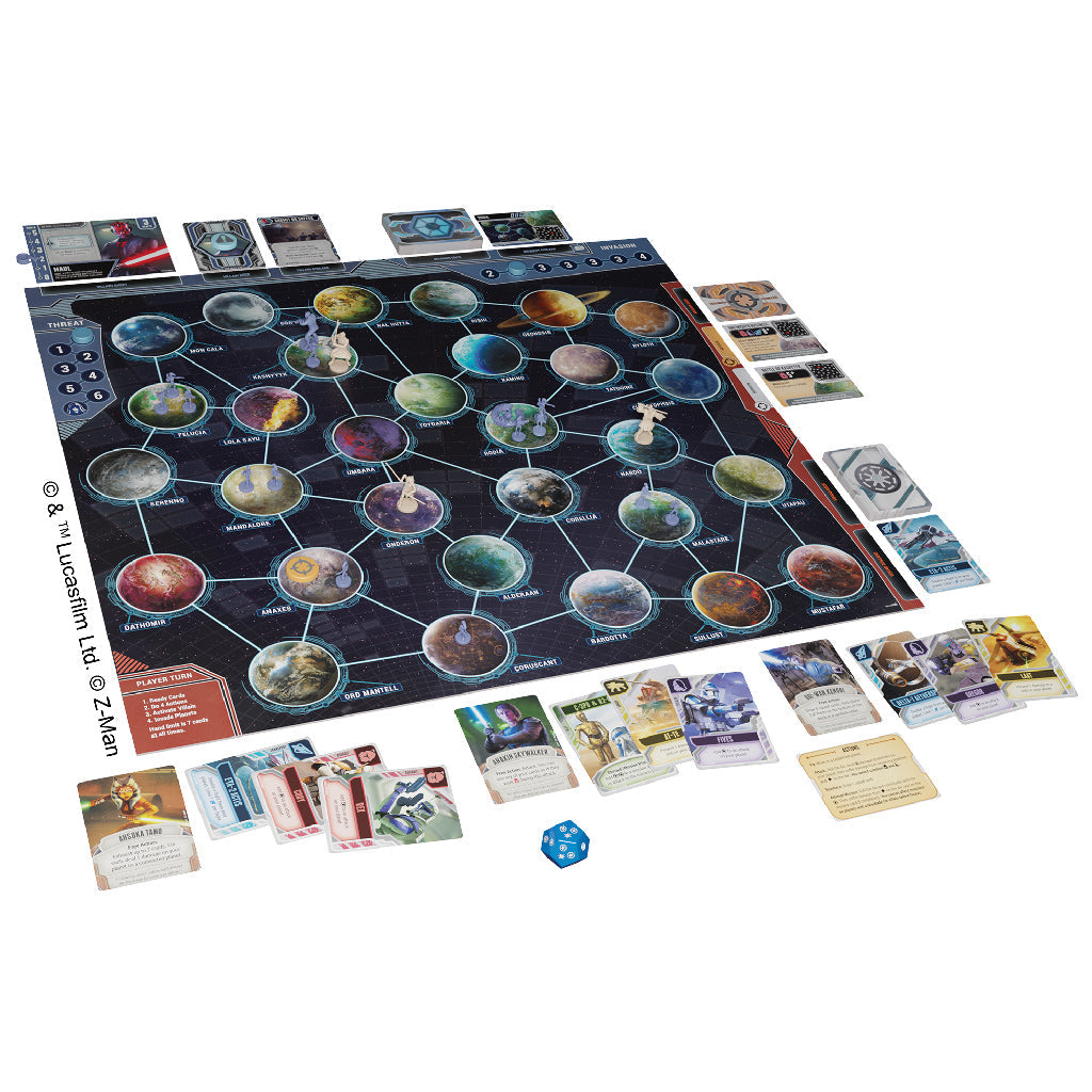 Star Wars: The Clone Wars, A Pandemic System Game